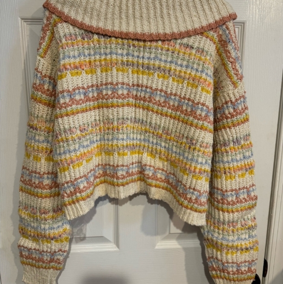 RARE Free People Solana Cardi Sweater Size Large NWOT - Picture 14 of 16